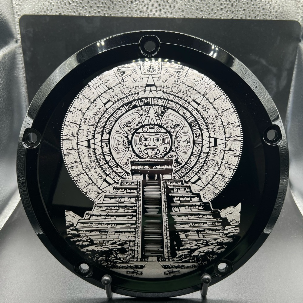 Harley Aztec pyramid derby cover for 2016-current touring models only